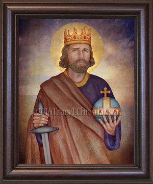 St. Henry II, Holy Roman Emperor Framed