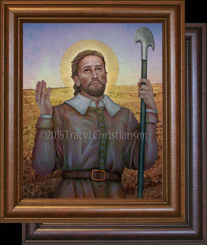 St. Isidore the Farmer Framed