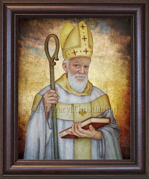 St. Isidore of Seville Framed