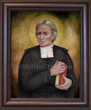 St. John Baptist de la Salle Framed