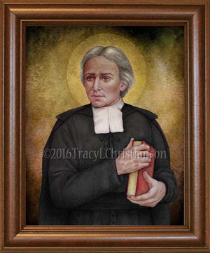 St. John Baptist de la Salle Framed