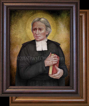 St. John Baptist de la Salle Framed