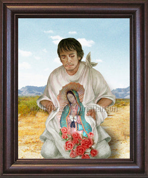 St. Juan Diego Framed