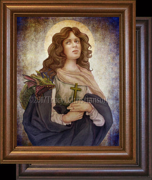 St. Margaret of Antioch Framed