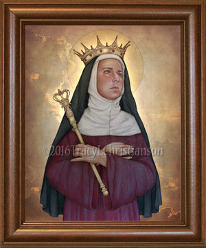 St. Matilda Framed