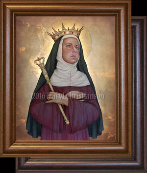 St. Matilda Framed