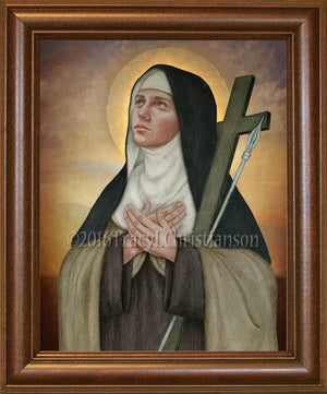 St. Mary Magdalen de Pazzi Framed