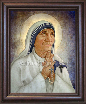 St. Mother Teresa of Calcutta (B) Framed