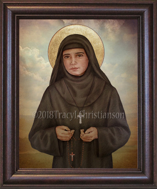 St. Rafqa Framed - Portraits of Saints