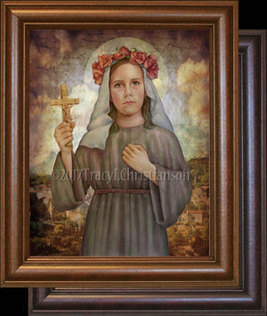 St. Rose of Viterbo Framed