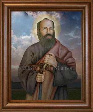 St. Simon the Apostle Framed