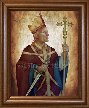 St. Thomas Becket Framed