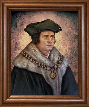 St. Thomas More Framed