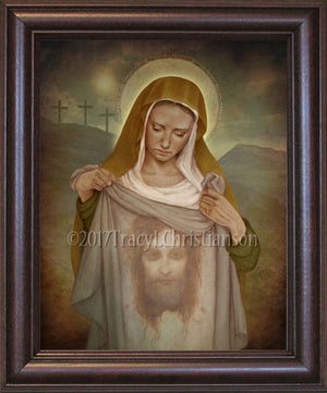 St. Veronica Framed