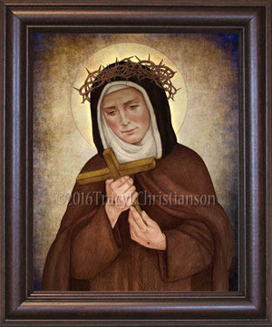 St. Veronica Giuliani Framed