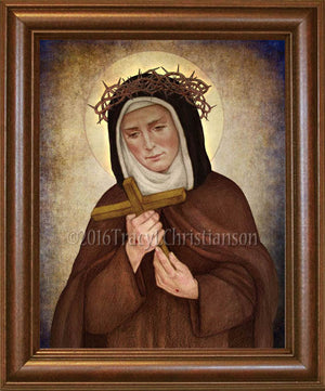 St. Veronica Giuliani Framed