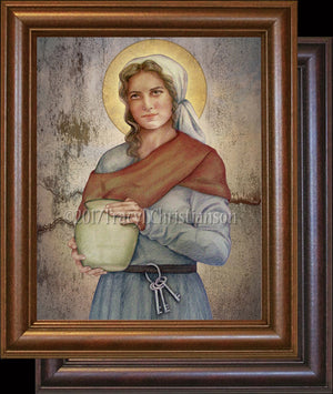 St. Zita of Lucca Framed