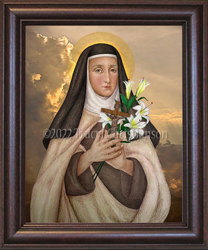 St. Teresa Margaret Redi Framed Art