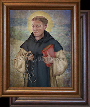 St. Leonard of Noblac Framed