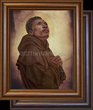St. Benedict the Moor Framed Art