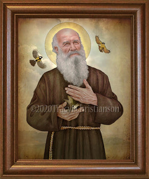 St. Conrad of Piacenza Framed