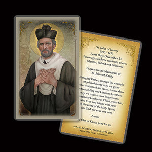 St. John of Kanty Holy Card