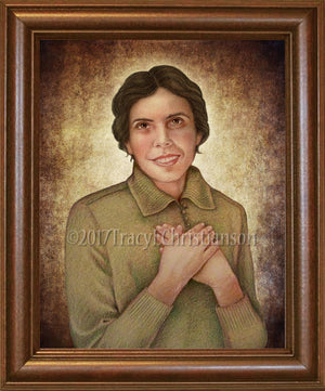 Bl. Alexandrina Maria da Costa Framed