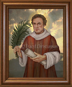 St. Cyriacus Framed Art