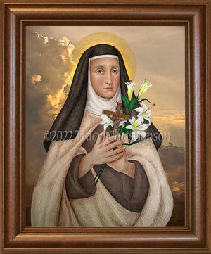 St. Teresa Margaret Redi Framed Art