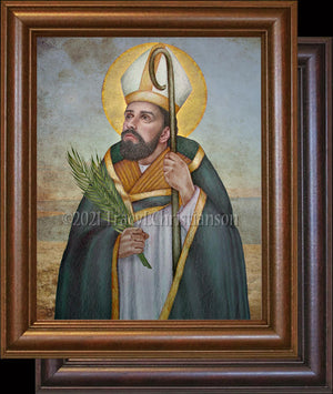 St. Erasmus of Formia Framed Art