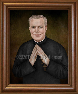 Fr. Patrick Peyton Framed Art