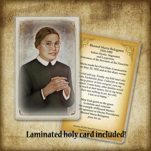 Bl. Maria Bolognesi Plaque & Holy Card Gift Set