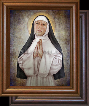 St. Alice of Schaerbeek Framed Art