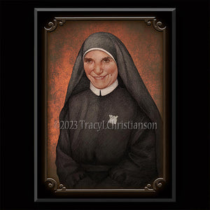 Mother Thecla Merlo Plaque & Holy Card Gift Set