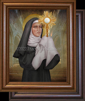 St. Juliana of Liege Framed Art