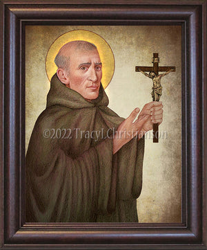 St. Leonard of Port Maurice Framed Art