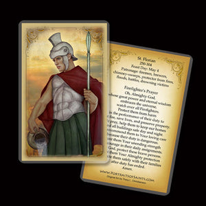 St. Florian Holy Card