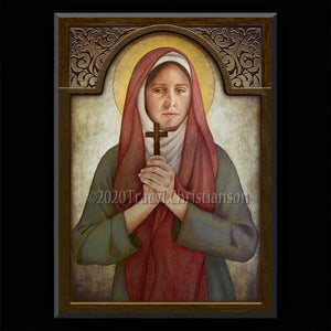 St. Penelope Plaque & Holy Card Gift Set