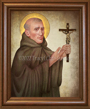 St. Leonard of Port Maurice Framed Art