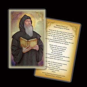 St. Gregory of Narek Holy Card