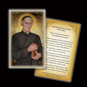 Venerable Bruno Lanteri Holy Card