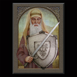 St. Joshua Plaque & Holy Card Gift Set