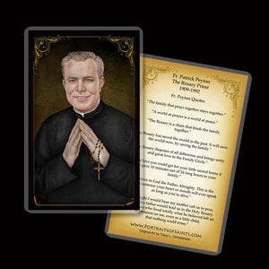Fr. Patrick Peyton Holy Card