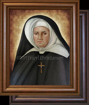 St. Emily de Vialar Framed