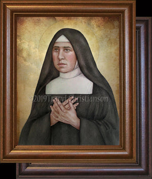 St. Pauline of the Agonizing Heart of Jesus Framed