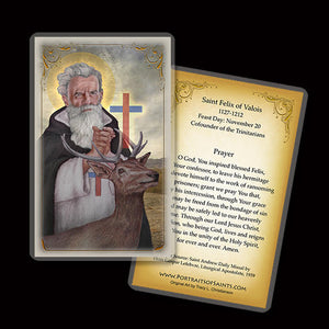 St. Felix of Valois Holy Card