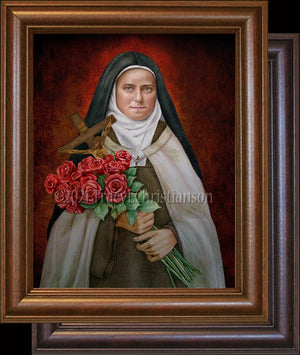 St. Therese of Lisieux (D) Framed