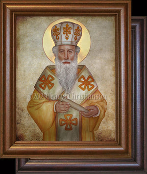 St. Gregory Nazianzen Framed