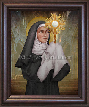 St. Juliana of Liege Framed Art