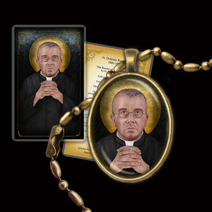 Fr. Dolindo Ruotolo Pendant & Holy Card Gift Set